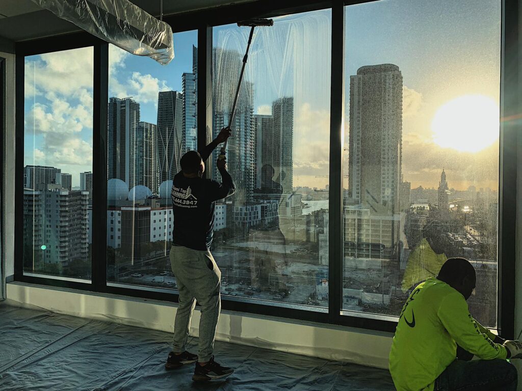 window cleaning company service area